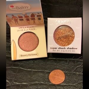 🎁 Eyeshadow bundle in copper and metallic plum